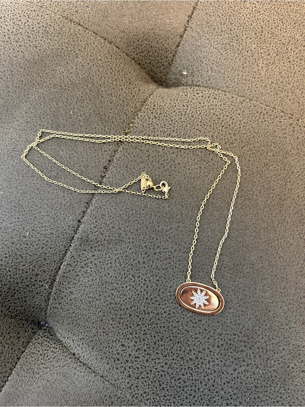 Lulu DK You Are My Sunshine Gold Pendant Necklace with Adjustable Chain